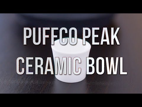Puffco Peak Ceramic Bowl - Product Demo | GWNVC's Vaporizer Reviews