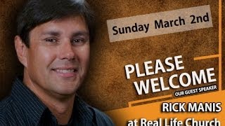 preview picture of video 'Guest Speaker Rick Manis at The Real Life Church Tampa 3/1/14'