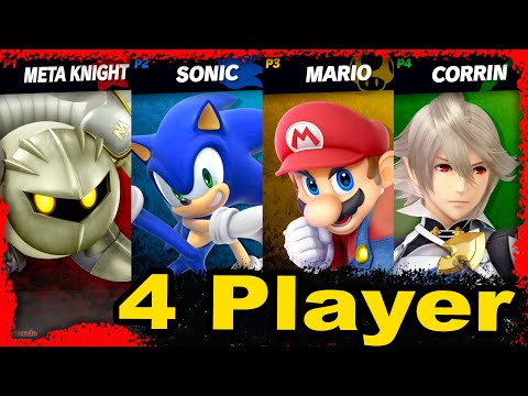 Super Smash Bros. Ultimate Gameplay – Local Matches Battle | 4 Player 2021