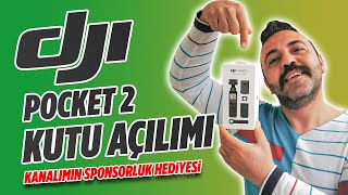 DJI OSMO POCKET 2'NİN KUTU AÇILIŞINI HAQQUS İLE YAPTIM. (KANALIMIN SPONSORLUK HEDİYESİ )