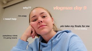 VLOGMAS DAY 9- I stayed in this room for 10 hours