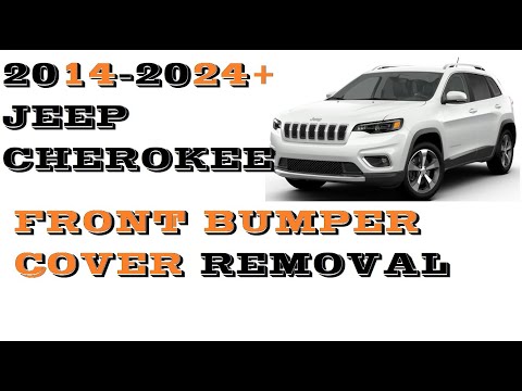 Jeep Cherokee Bumper Cover Removal 2018 and Up