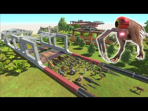 Last Survivor Wins | Two Rounds | Escape from Death Touch - Animal Revolt Battle Simulator