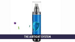 Particle for Men Face Cream Bottle Design