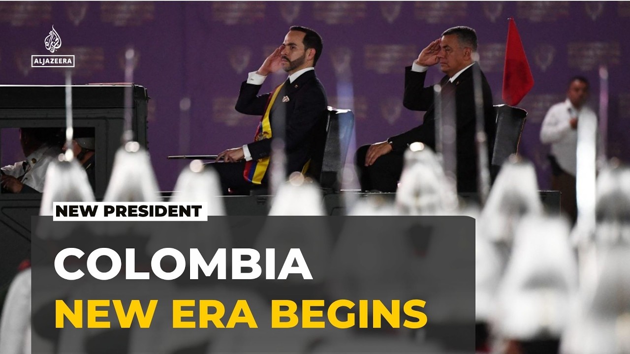 Colombia's new president: Trump-backed Abelardo de la Espriella takes office