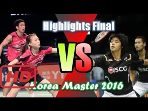 Love badminton |  Badminton Highlights Final - KO Sung Hyun / KIM Ha Na (KOR) vs PUAVARANUK / TAERA