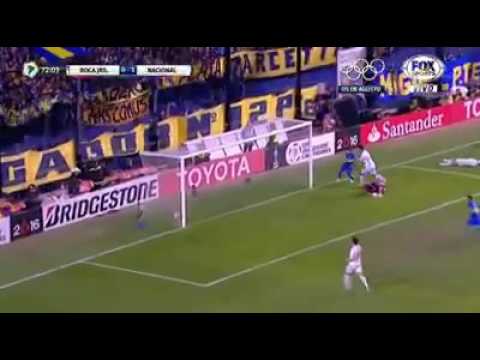 Gol de Pavón Boca 1 - 1 Nacional