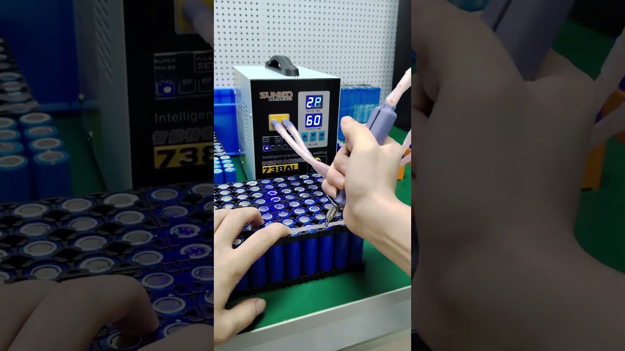 738AL Magnetic Detachable Telescopic Arm Precision Spot Welding Machine