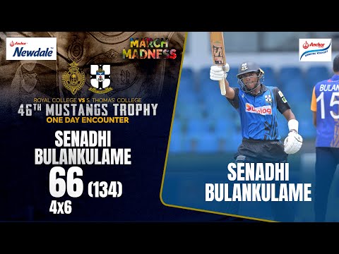 Senadhi Bulankulame - 66 (134) vs Royal College - 46th One Day Encounter | Mustangs Trophy
