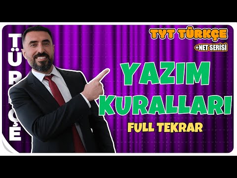 🚀 YAZIM KURALLARI FULL TEKRAR PDF / TYT TÜRKÇE / +2 NET / Genel Tekrarla Her Şeyi Öğren!