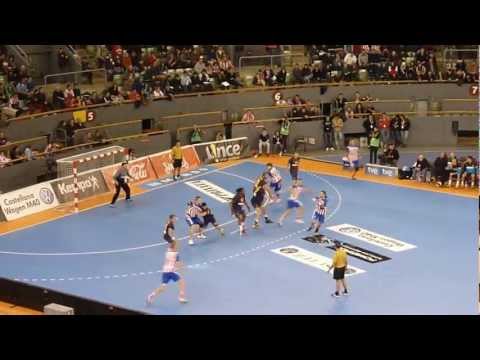 2012 2013 Balonmano Atletico de Madrid   Barcelona Gol Aguinagalde