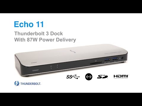 Sonnet Echo 11 Thunderbolt 3 Dock Quick Product Overview