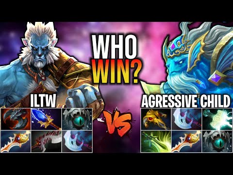 (DUAL PERSPECTIVE) ILTW PHANTOM LANCER VS AGGRESIVE CHILD MORPHLING | DOTA 2