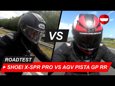 Shoei X-SPR Pro vs AGV Pista GP RR - Review & Roadtest - ChampionHelmets.com