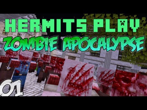 Hermits Play "Zombie Apocalypse" Game By Hypixel 1
