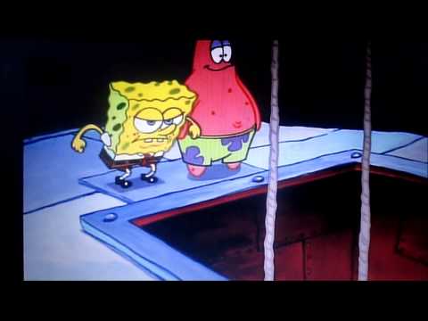 spongebob and patrick getting rope burn