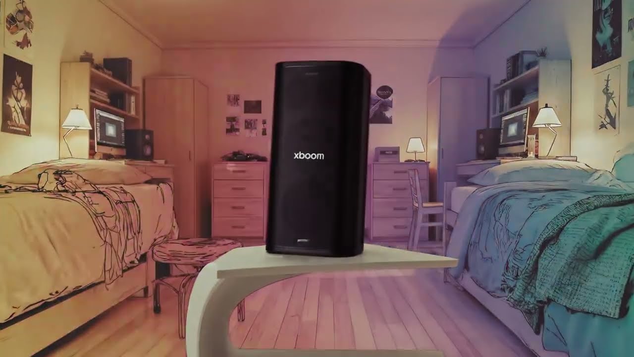 LG xboom Stage 501 by will.i.am | Party Speaker mit AI Karaoke Master, STAGE501