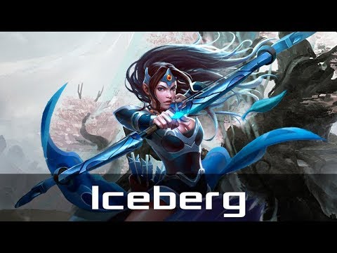 Winstrike.Iceberg — Mirana, Mid Lane (Aug 23, 2018) | Dota 2 patch 7.19 gameplay