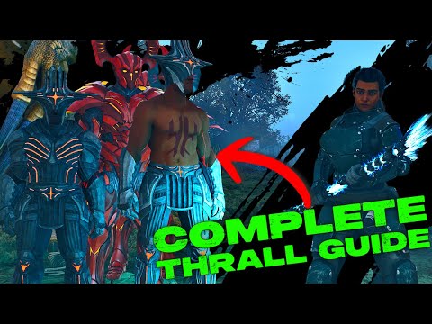 Complete THRALL Guide!!! Everything You NEED To Know About How To Use Thralls in Ark on Lost Colony!