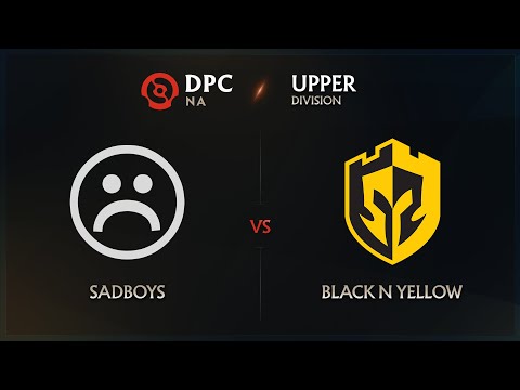 Sadboys vs Black N Yellow Game 2 - DPC NA League: Upper Division w/ Lyrical & GoDz