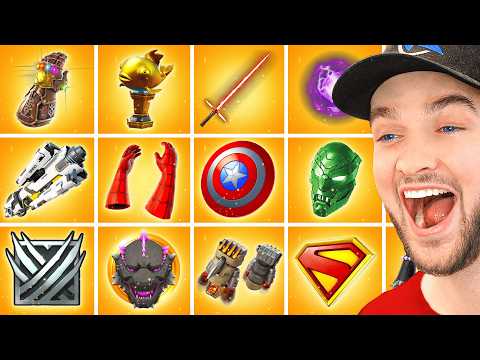 Evolution of EVERY Fortnite Mythic! (Chapter 1 - Chapter 7)