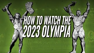 How To Watch The 2023 Olympia — PPV Information and More!