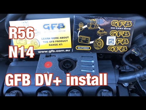 How to install a GFB DV+ on an R56 Mini Cooper S (N14)