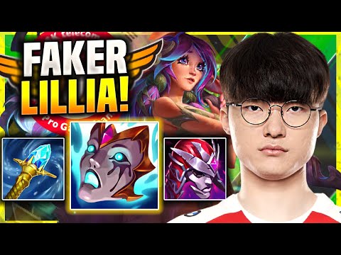 FAKER IS SO GOOD WITH LILLIA JUNGLE! - T1 Faker Plays Lillia Jungle vs Taliyah! | Season 11