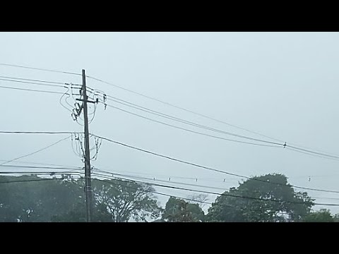 Cidade de Tiros em Minas Gerais com chuva intensa em 02/04/2024