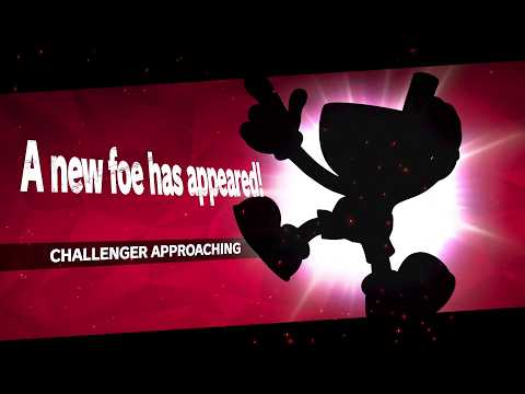 Cuphead & Mugman Bursts Into Smash | Secret Evil Cuphead Boss!