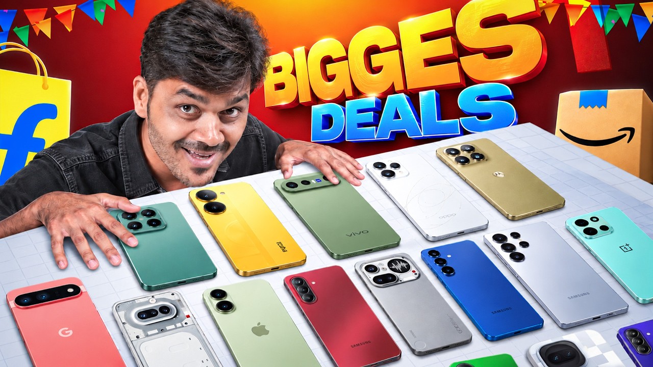 🔥BEST SMARTPHONE DEALS ₹10k - ₹1L 💸Flipkart BBD & Amazon GIF Sale ⚡