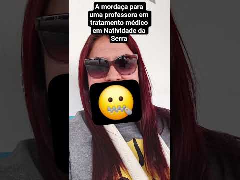 Uma professora taubateana vítima da administração cruel de Natividade da Serra. 🤨🤨🤨🤨🤨🤨