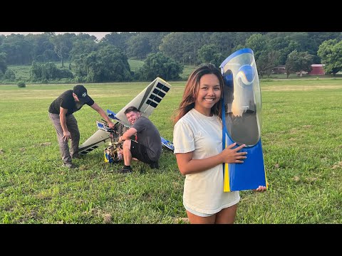 EPIC RC AIRPLANE CRASH! The final send off of the 85” Extreme Flight Edge (full video)