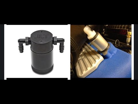 How a Catch can Works: JLT catch can and prefilter proper setup