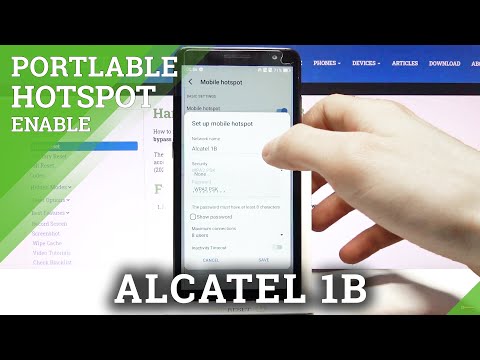 How to Enable Portable Hotspot in ALCATEL 1B – Share Internet Connection