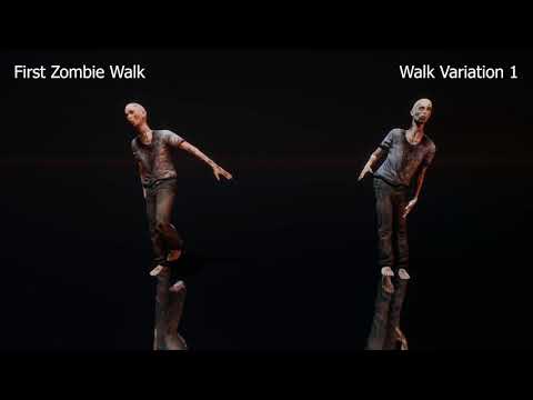 Create 10 Physics Simulated Zombie Animations (Tech Demo)