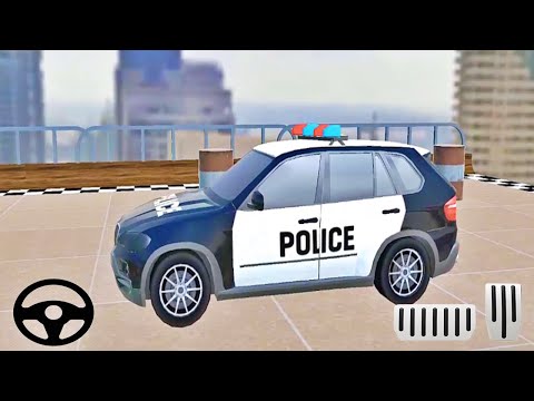 Prado Police Car Stunts: Police SUV Unlocked Driving Impossible Levels - Android GamePlay 3D