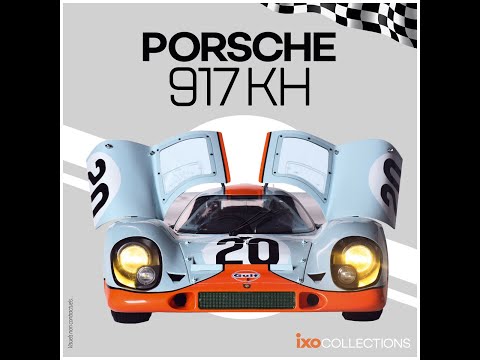 Slide 3 - Porsche 917 KH #20 Gulf Livery 1/8 Scale Metal & Plastic Kit (video)
