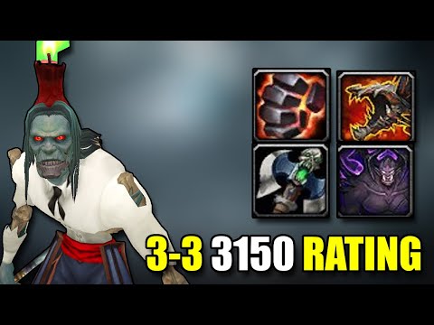 DEMONOLOGY WARLOCK IS INSANE IN THIS BRACKET SOLO SHUFFLES 3150 RATING