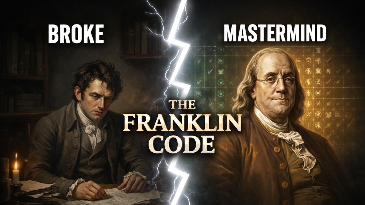 How Benjamin Franklin Hacked Success (The 5-Step System)