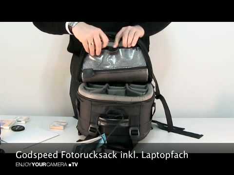 Godspeed Fotorucksack L inkl Laptopfach - by www.enjoyyourcamera.com