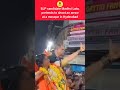 BJP Candidate Madhavi Latha Pretends To Shoot An Arrow At A Mosque In Hyderabad