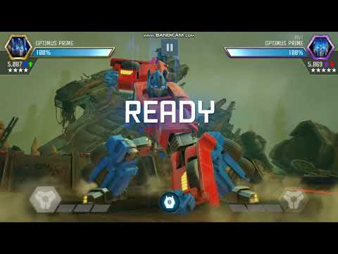 OG optimus prime vs power start 2 MV1 optimus prime