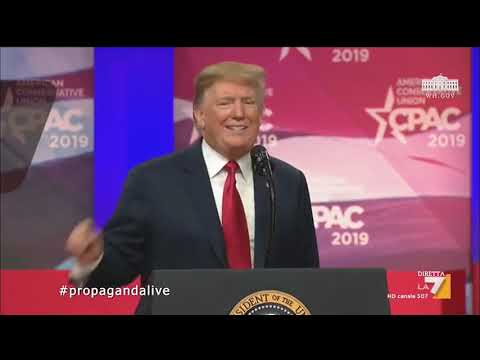 Propaganda Live - Celenza - L'audio originale di Giorgia Meloni e Donald Trump al al Cpac