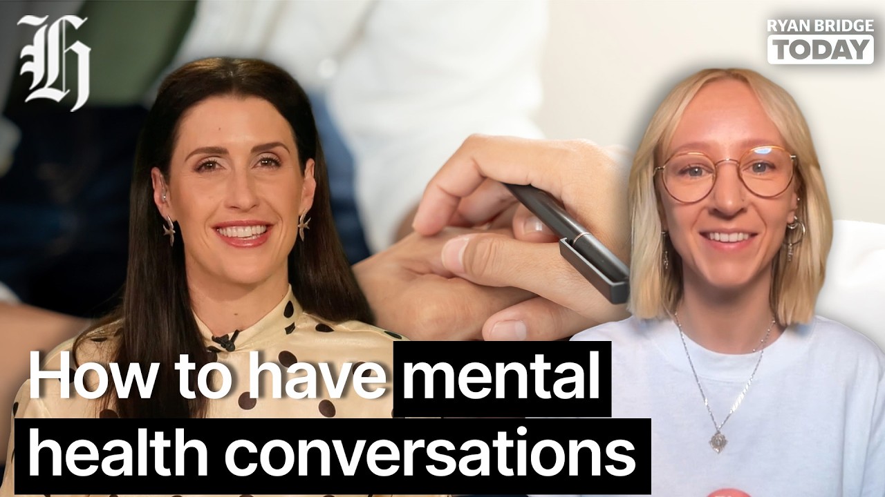 Will I 'make it worse'? How to have mental health conversations | Ryan Bridge TODAY
