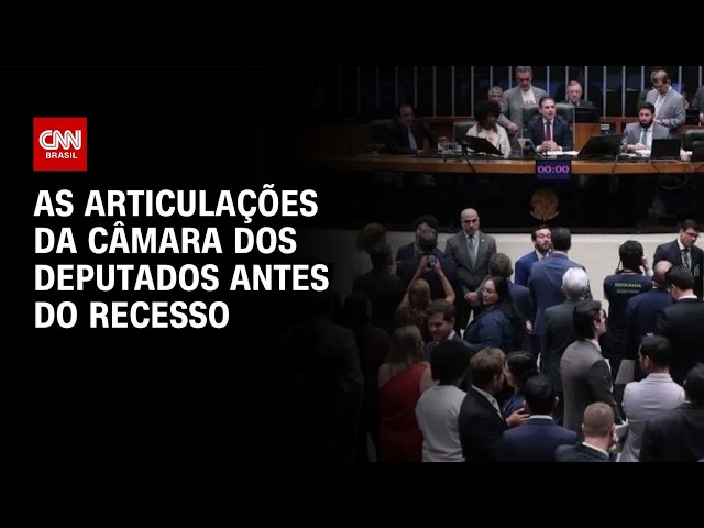 Câmara busca acordo para votar projeto sobre MEI e misoginia antes do recesso | LIVE CNN