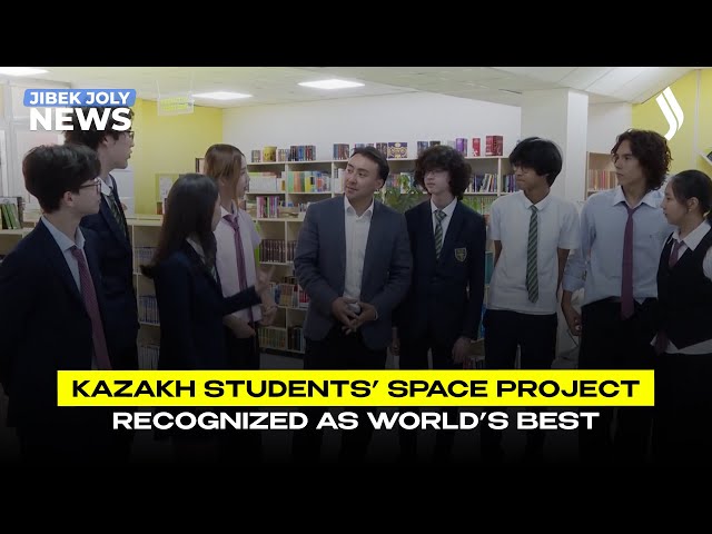 Kazakh students’ space project recognized as world’s best