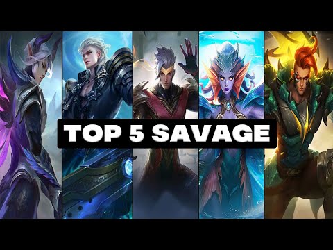 Mobile Legends TOP 5 SAVAGE Moments Episode 7 🔥