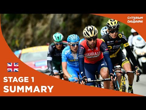 Summary - Stage 1 (Saint-Étienne / Saint-Étienne) - Critérium du Dauphiné 2017