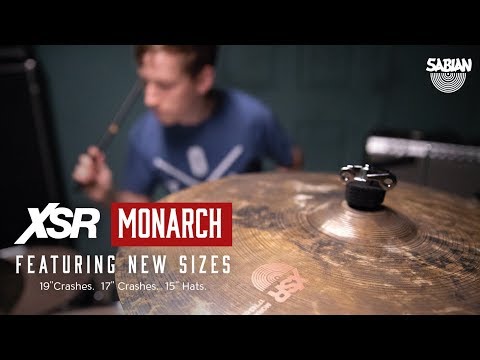 XSR Monarch New Sizes Demo - 17" Crash, 19" Crash, 15" Hats